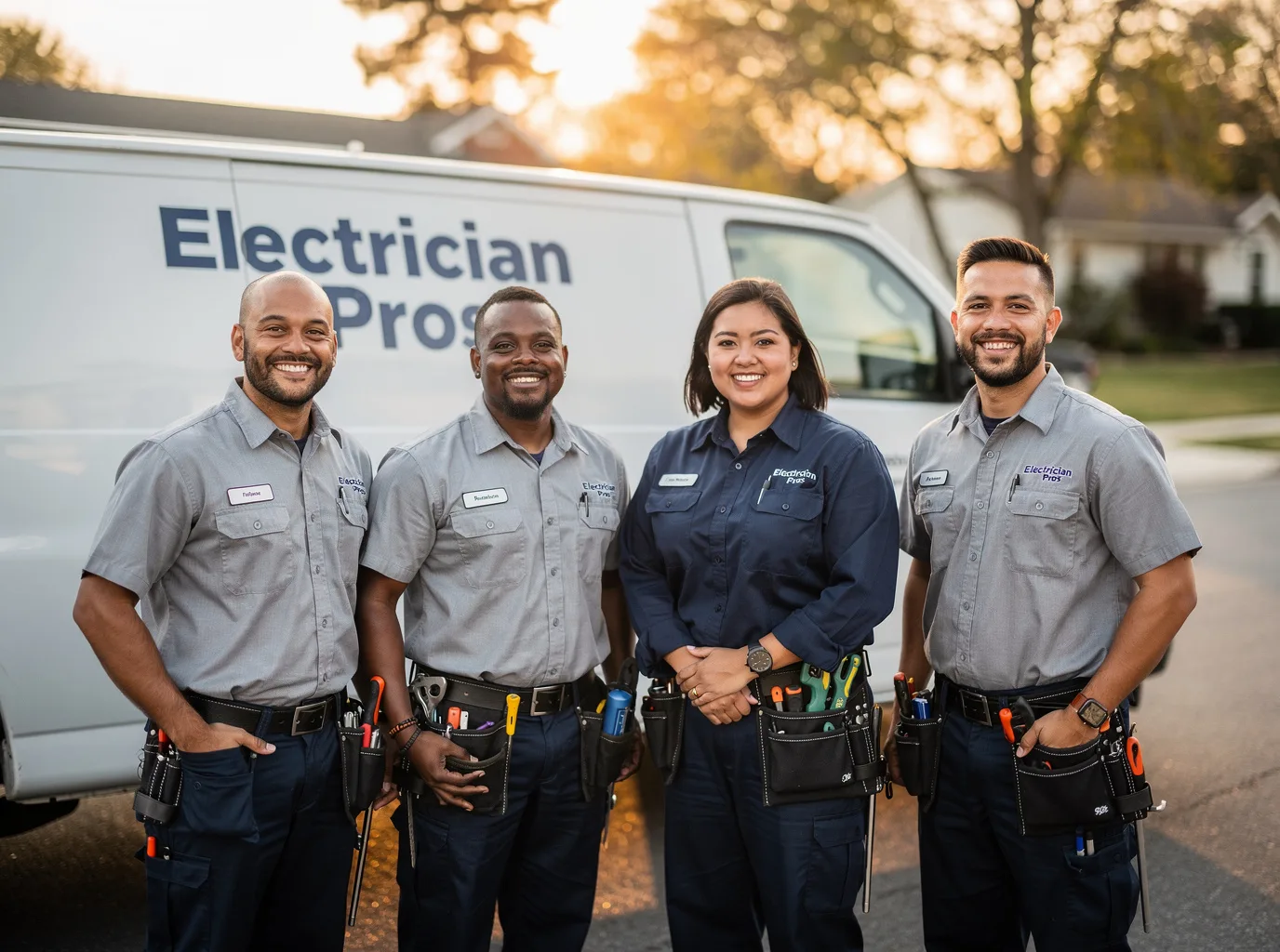 Electrician company in Tad, WV